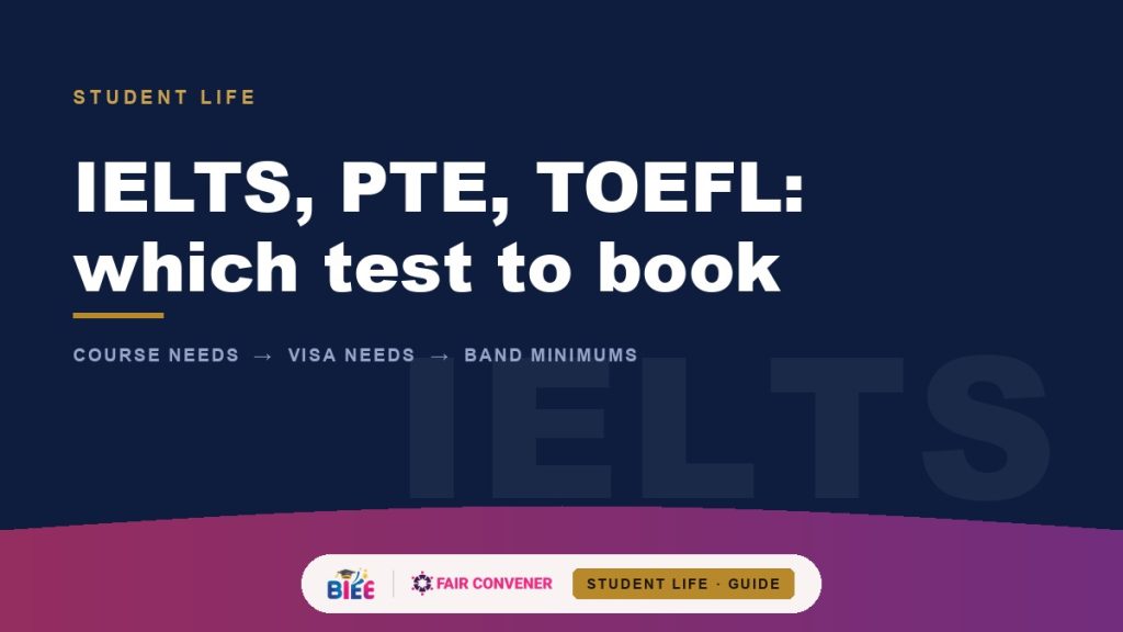 IELTS, PTE and TOEFL in Bangladesh — which test to book