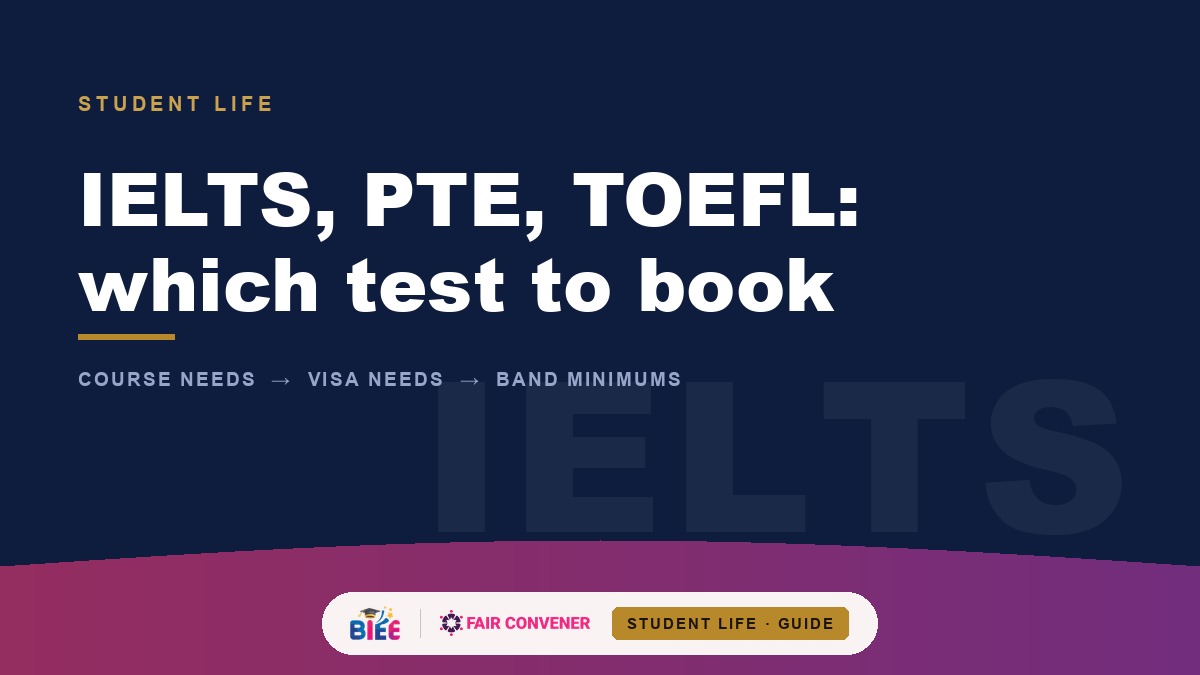 IELTS, PTE and TOEFL in Bangladesh — which test to book