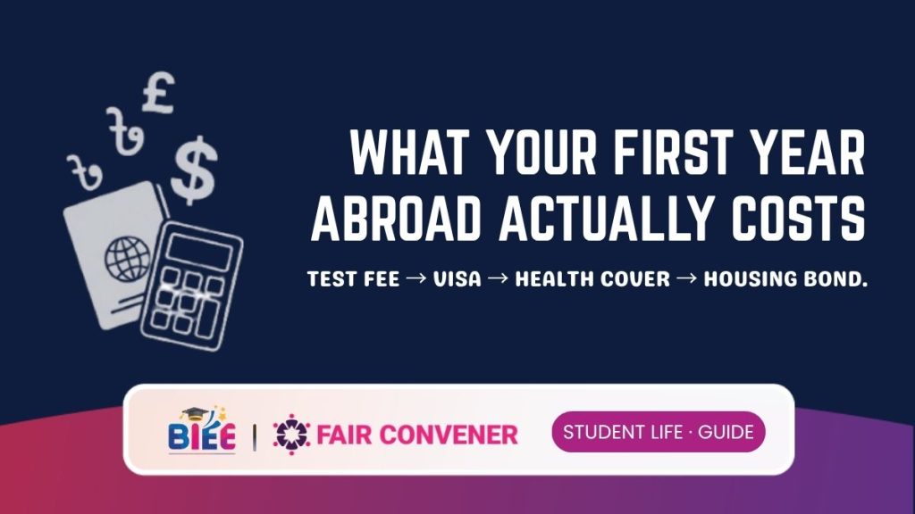 Cost of studying abroad from Bangladesh: first-year budget breakdown
